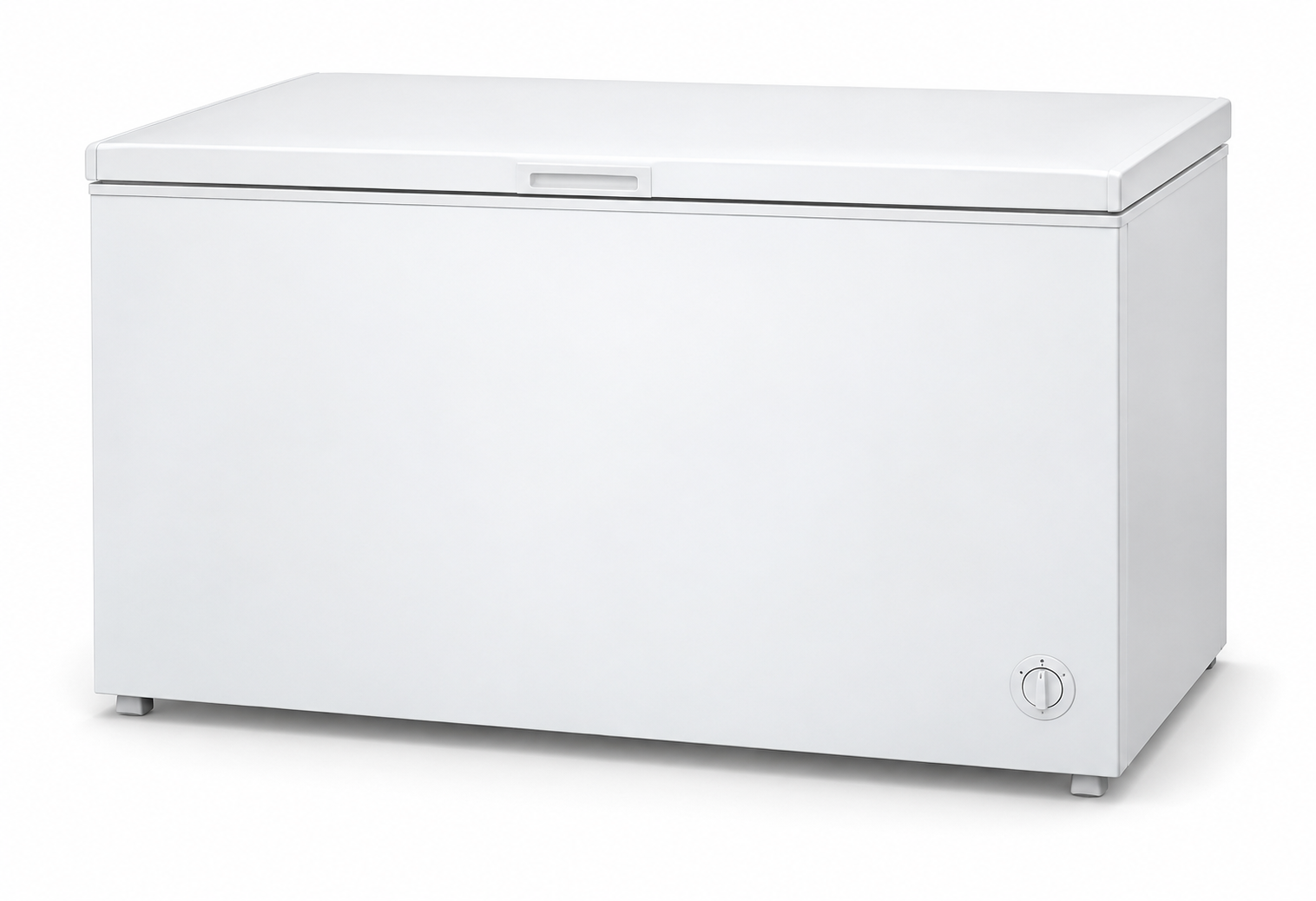 Illustrative unbranded 15 cu ft chest freezer; actual model may vary.